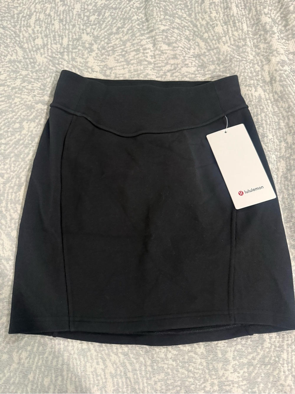 lululemon athletica Black Mini Athletic Skirt